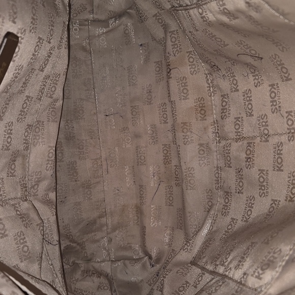 Michael Kors Metallic Gold Tote Bag - Picture 6 of 13